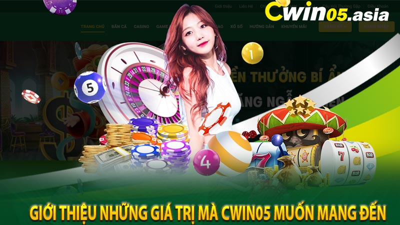 Giới thiệu những giá trị mà CWIN05 muốn mang đến 