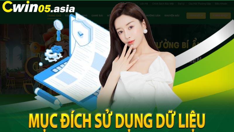 Mục đích sử dụng dữ liệu